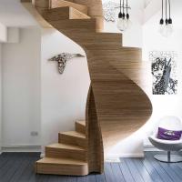 Plywood Stair Case Image