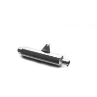 Polished Bike Silencer