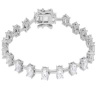 Polished Diamond Bracelet