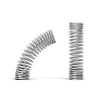 Polished Helical Coil Spring, Round, new condition