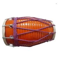 Polished Wooden Dholak Image