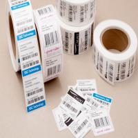 Polypropylene Barcode Sticker, Resistant to Tears