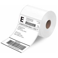 Pre-Printed Barcode Roll, Matte white finish surface