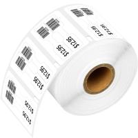 Price Tag Barcode Roll, Easy to apply and remove Image