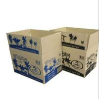 Print Corrugated Box, Custom logo with matte lamination Image