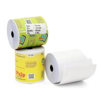 Printed 2 Ply Thermal Paper Rolls, Dual-copy printing Image