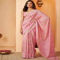 Printed Cotton Silk Saree
