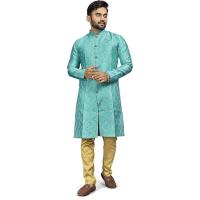 Printed Indowestern Suit