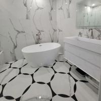Printed Marble Tiles, Smooth and grooved version