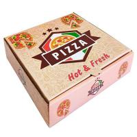 Printed Pizza Boxes, Food-grade inner lining Image