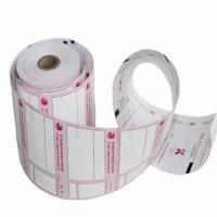 Printed Thermal Paper Ticket Roll, Multicolor
