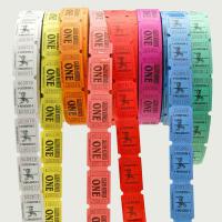 Printed Tickets Roll, Waterproof and customized