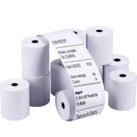 Printer Paper Fax Roll, Varies width and length Image