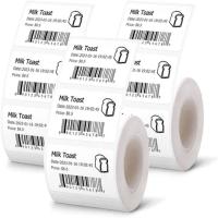 Product Label Barcode, Material Polyester, paper Image