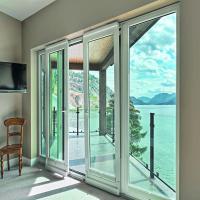 Pvc Sliding Door, Polished, exterior & customized