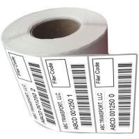 PVC Thermal Transfer Barcode Stickers, 50mm x 30mm