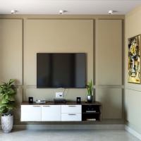 PVC Wall Fixed TV Cabinet