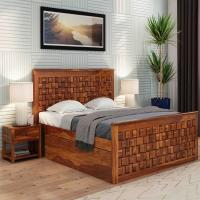 Queen Size Wooden Bed