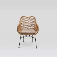 Rattan Iron Chair