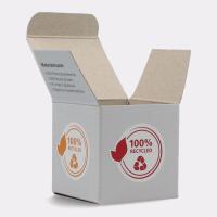 Recycled Printed Corrugated Box, Eco-recycled material Image