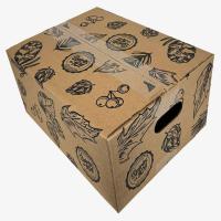 Recycled Printed Corrugated Box, Eco-recycled material