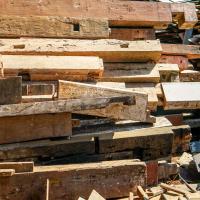 Recycled Teak Wood, Natural color, antique type