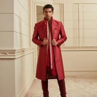 Red Men Sherwani
