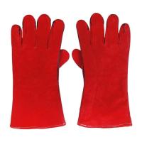 Red Welding Hand Glove