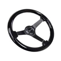 Reinforced Steering Wheel, Black stitch color
