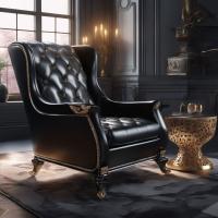 Relaxing Leather Armchair