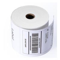 Removable Barcode Label Roll, Low-tack adhesive
