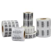 Removable Chromo Barcode Roll, Temporary stickers Image