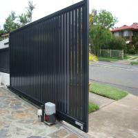Residential Ms Grill Gate, Sliding style, Black colour