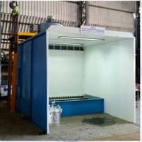 Heavy Duty Retractable Paint Booth Manufacturer Exporter