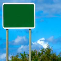 Road Sign Board Design, Highway use, warning signs