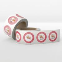 Roll Form Sticker Label Printing, Continuous spool Image