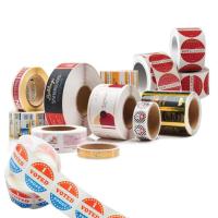 Roll Form Sticker Label Printing, Continuous spool