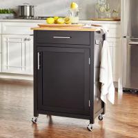Rolling Kitchen Cart, Multifunctional metal frame