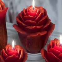 Rose Wax Candle