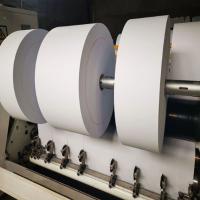 Round jumbo thermal paper roll, heat-sensitive