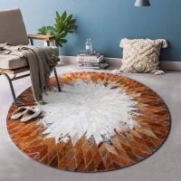 Round Leather Carpets