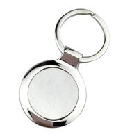 Round Metal Keyring