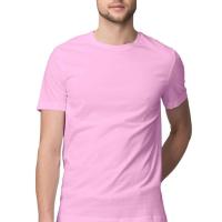 Slim Fit Mens Round Neck T-Shirts Solid Half Sleeves Tshirts