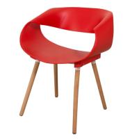 Round Plastic Chair, Simple design, restaurant use