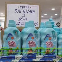 Safewash Liquid Detergent Mint Cool, Cooling freshness