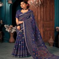 Saree Cotton Embroidered 