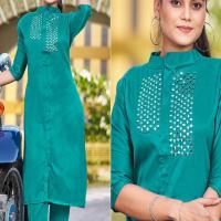 Satin Cotton Kurti