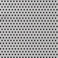 Satin Finish SS Perforated Sheet, Dull polished surface
