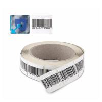 Security Barcode Labels, Resistant to chemicals, abrasion