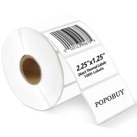 Self-Adhesive Barcode Roll, Recyclable paper type Image